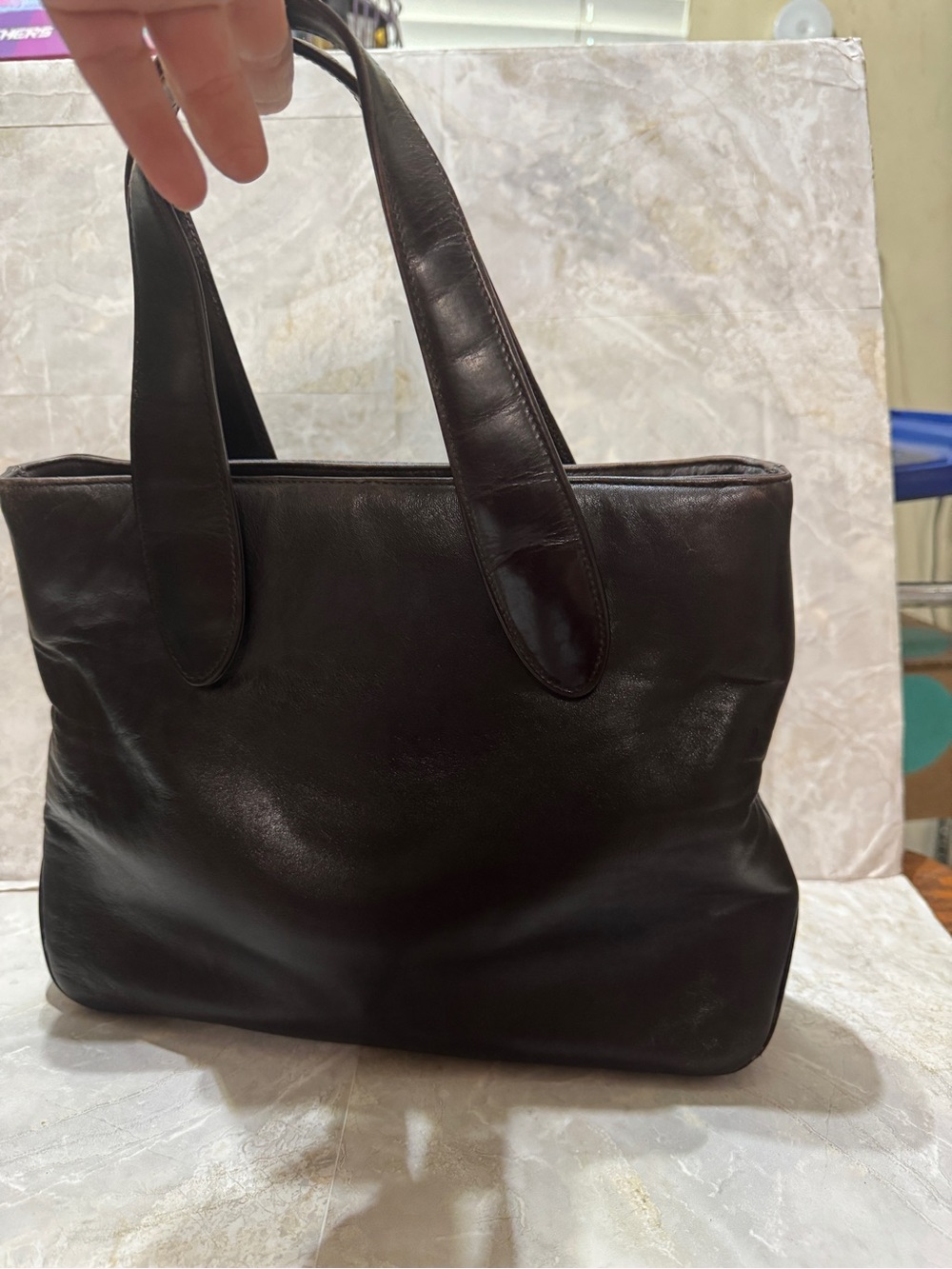 Bally Black Leather Tote Bag